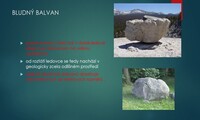 Horniny a zkameněliny - zdroj poznatků o minulosti Země