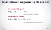 Klasifikace organických reakcí