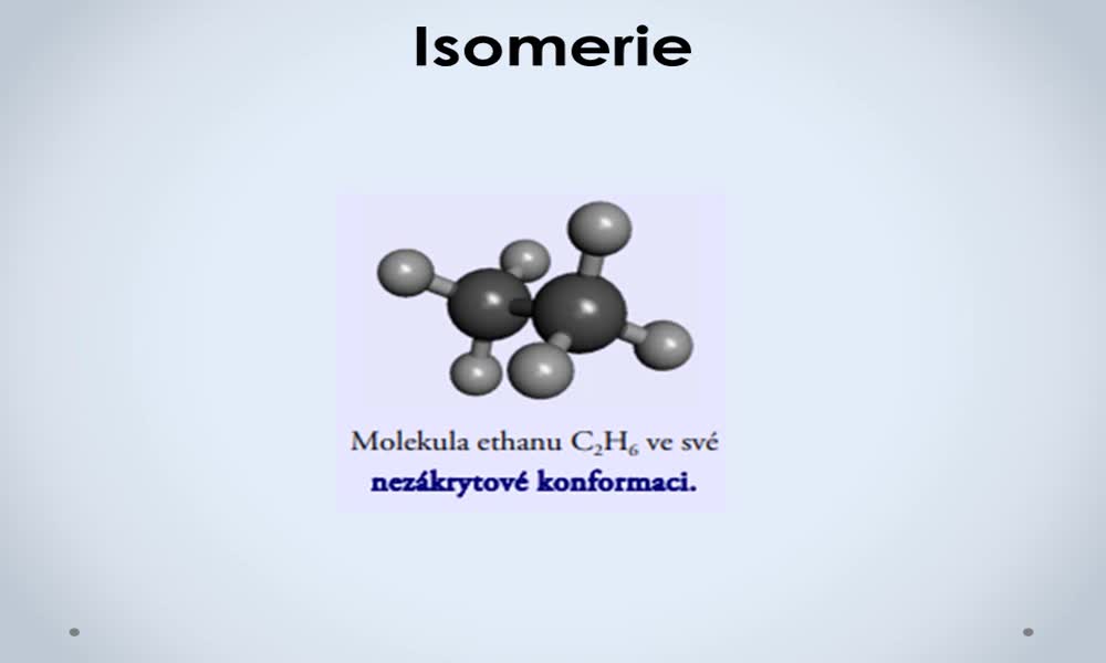 5. náhled výukového kurzu Isomerie