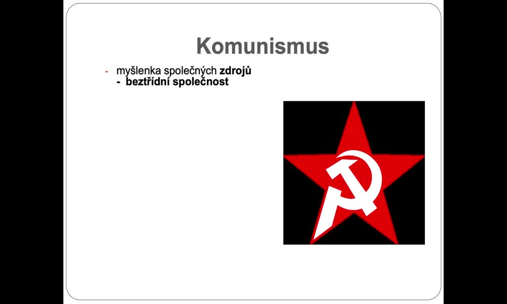 6. náhled výukového kurzu Totalitní systémy - komunismus, nacismus, fašismus