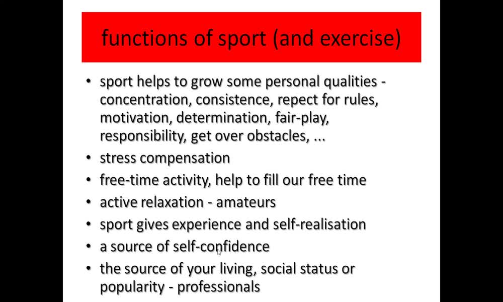 4. náhled výukového kurzu Sports, sportspeople
