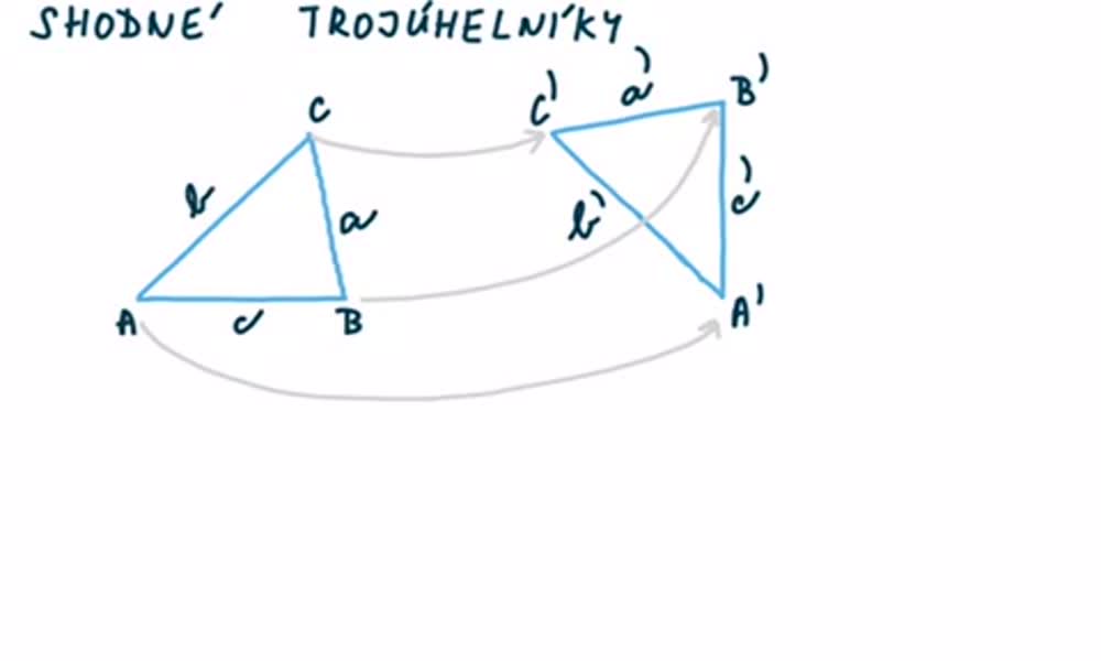 4. náhled výukového kurzu Shodnost trojúhelníků