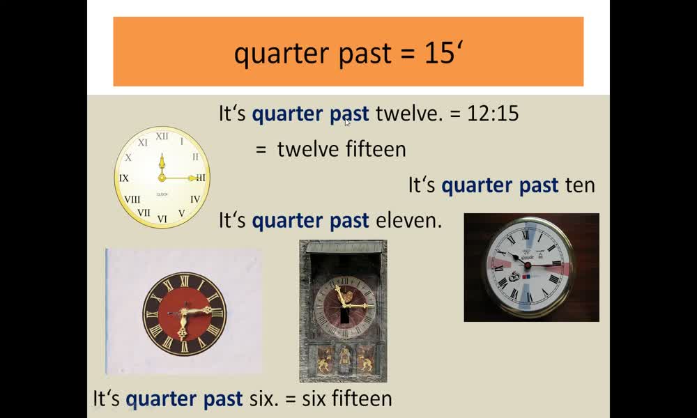 3. náhled výukového kurzu Time and numbers (a millenium, century, etc.)