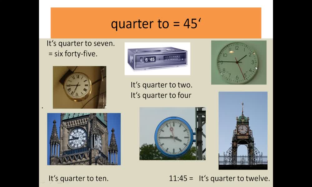 4. náhled výukového kurzu Time and numbers (a millenium, century, etc.)