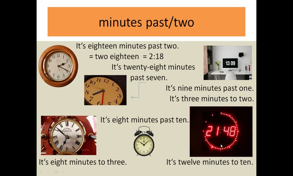 6. náhled výukového kurzu Time and numbers (a millenium, century, etc.)