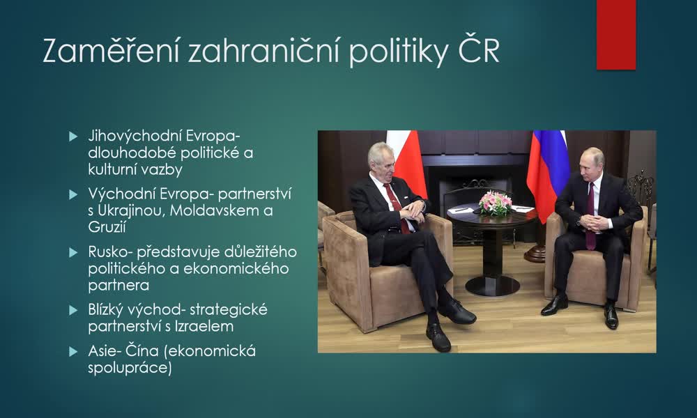 5. náhled výukového kurzu Hospodářské a politické postavení ČR v Evropě a ve světě
