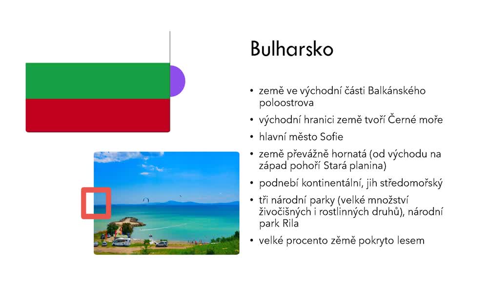 3. náhled výukového kurzu Balkánské státy