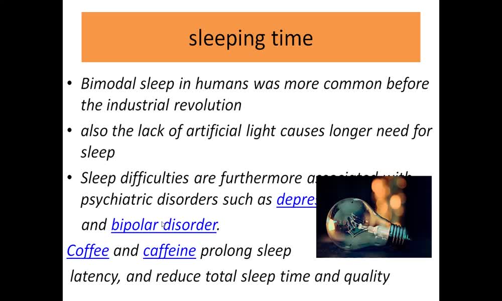 6. náhled výukového kurzu Sleep