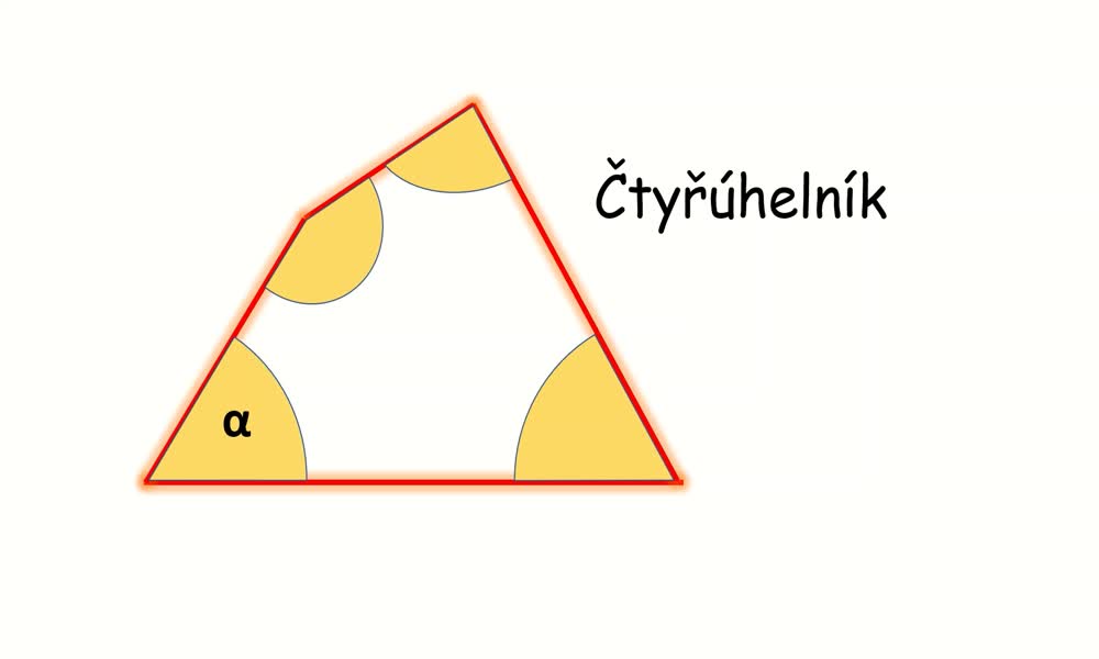 3. náhled výukového kurzu Čtyřúhelník, pravidelné mnohoúhelníky