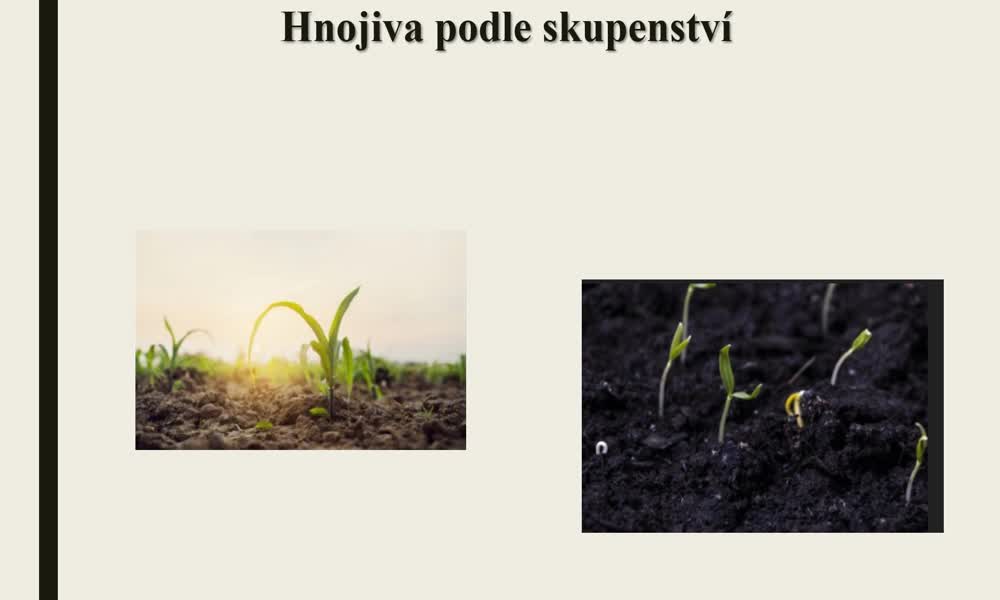 4. náhled výukového kurzu Průmyslová hnojiva