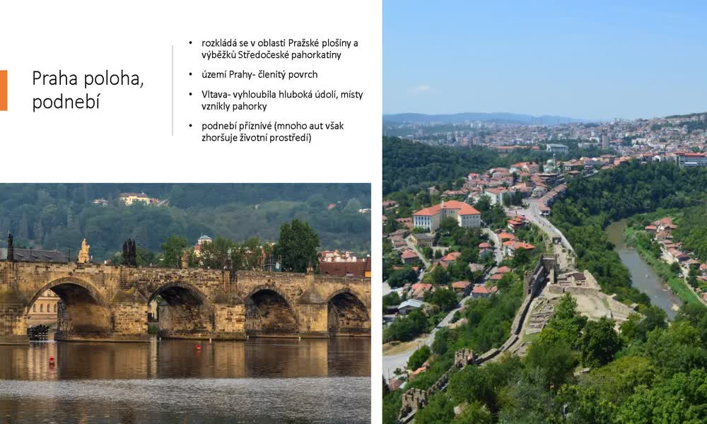 2. náhled výukového kurzu Hlavní město Praha