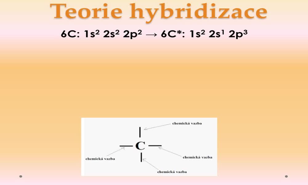 2. náhled výukového kurzu Teorie hybridizace