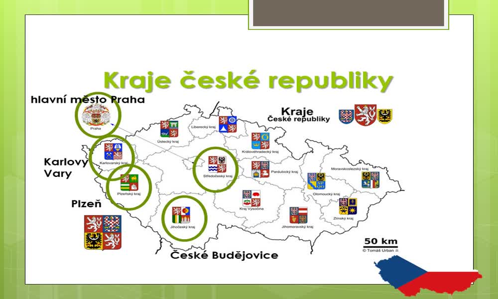 2. náhled výukového kurzu ČR – územní členění