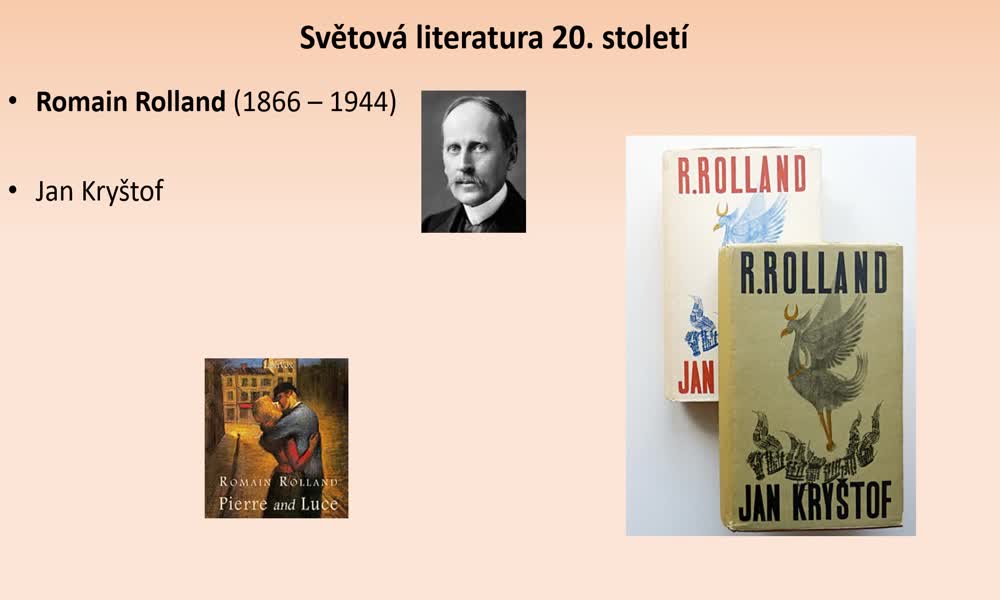 4. náhled výukového kurzu Světová literatura ve 20. století - meziválečná literatura
