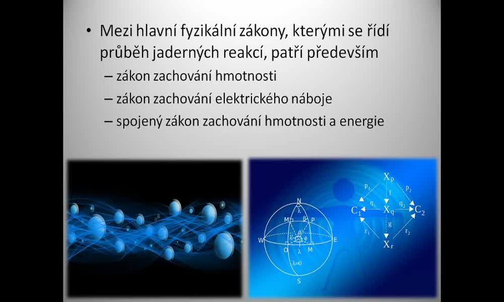 6. náhled výukového kurzu Syntéza a štěpení jader atomů
