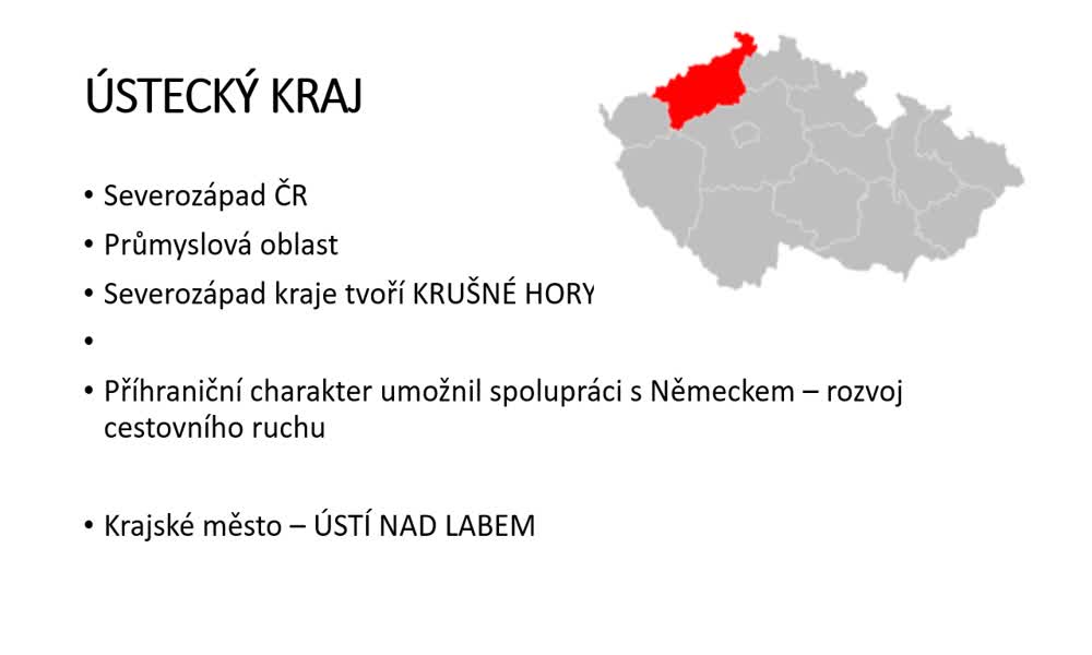 6. náhled výukového kurzu Karlovarský a Ústecký kraj 