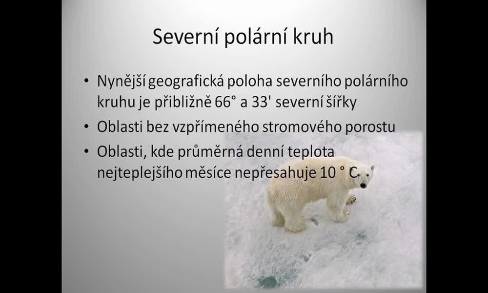6. náhled výukového kurzu Polární oblasti